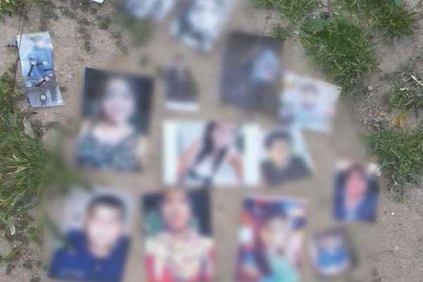 Utilizan fotos con veinte personas para rituales o cultos en un cementerio