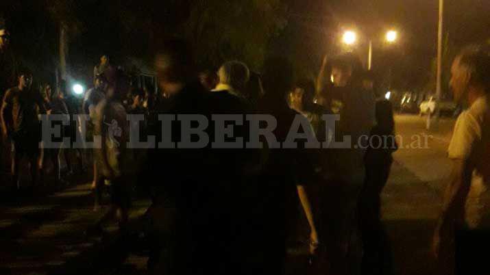 Imagen exclusiva del violento momento