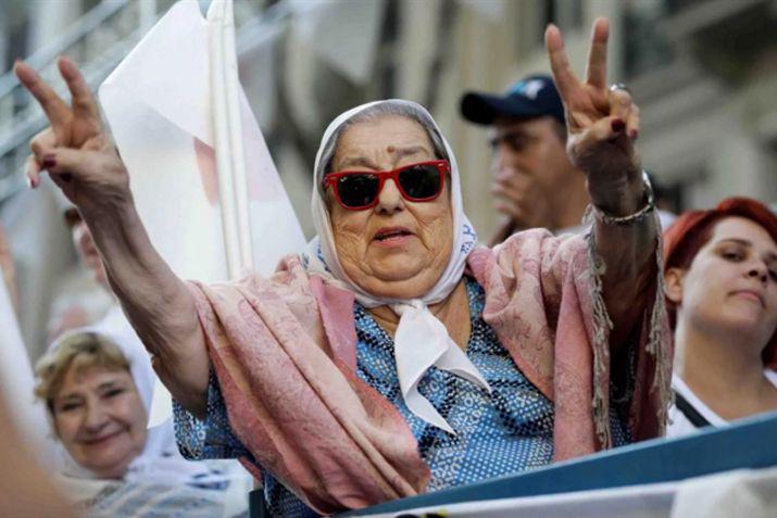 Hebe de Bonafini otra vez desafió una medida de un magistrado