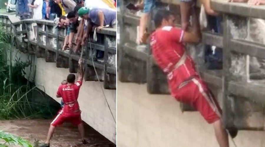 Video Heroico joven rescata a una familia del riacuteo Colorado