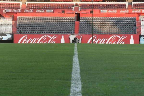 River difundioacute una foto del estado actual del campo de juego del Monumental