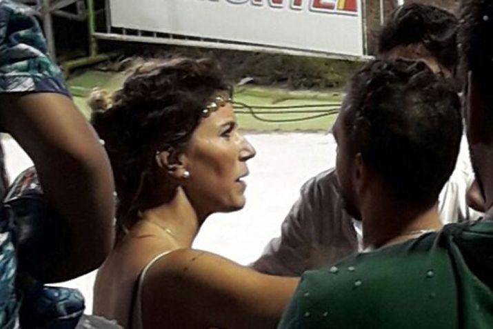 La diputada chaqueña habría generado un incidente en la zona de los palcos