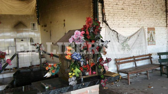 Sofocaron un principio de incendio en una gruta de la Virgen de Huachana