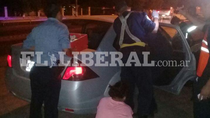 La mujer dio a luz a un niño en perfecto estado