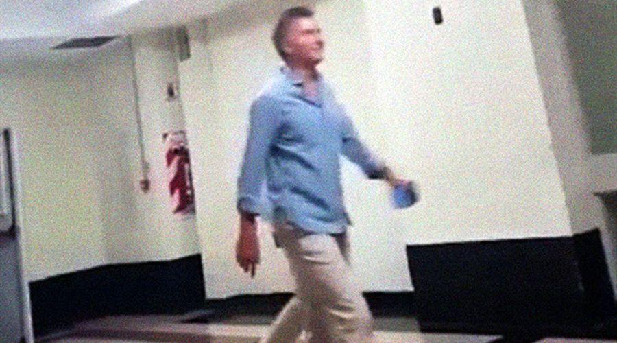 Video Mauricio Macri visitoacute a su padre en el hospital