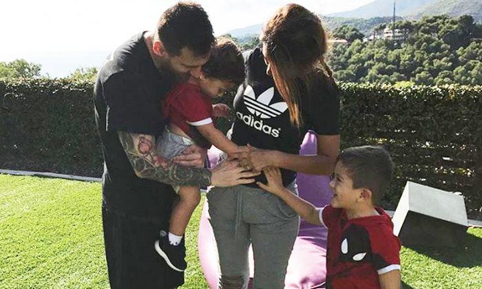 Video Lionel Messi reveloacute el nombre de su tercer hijo