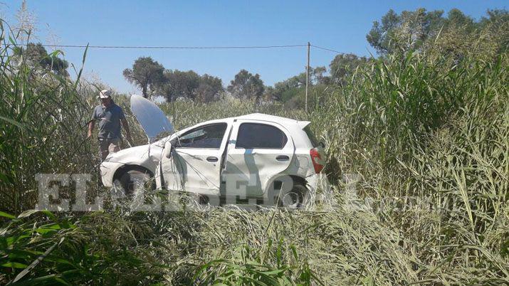 Violento vuelco de una camioneta cerca de Quimilí