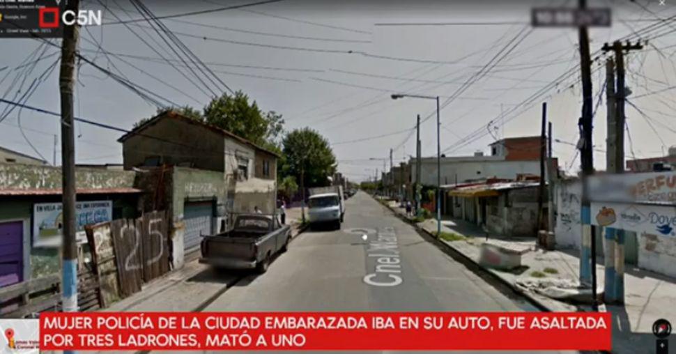 Una policiacutea embarazada matoacute de un tiro en la cabeza a un ladroacuten que la asaltoacute
