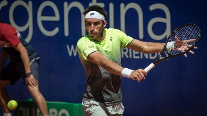 Yacareacute Mayer ganoacute y pasoacute a la siguiente ronda del Argentina Open