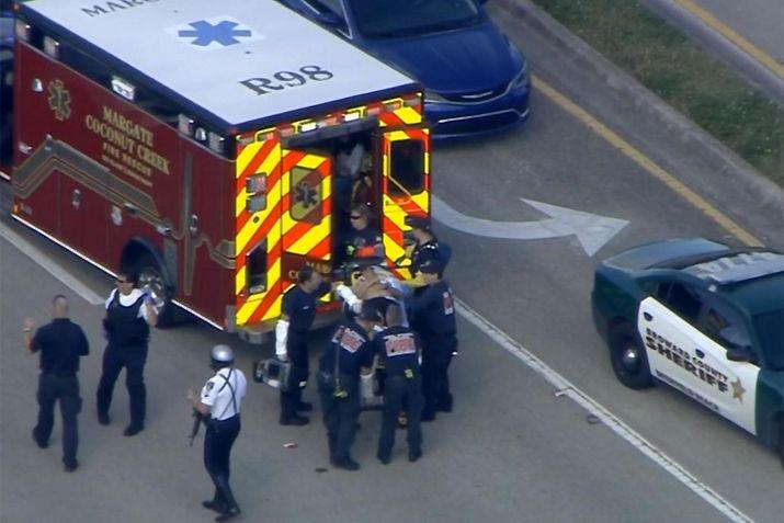 Numerosos efectivos policiales rodearon la zona del hecho