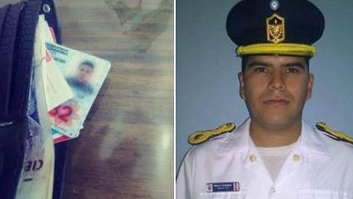 Un muacutesico perdioacute su billetera en La Salamanca y un policiacutea se la devolvioacute