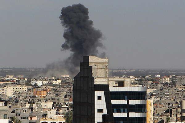 Israel bombardeoacute seis objetivos de milicias palestinas en Gaza seguacuten informacioacuten de Hamas