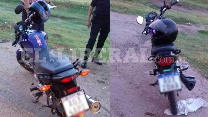 Dos heridos tras choque frontal de motos en Av Madre de Ciudades