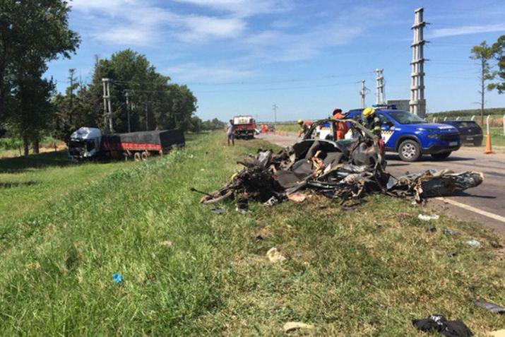 Las investigaciones del accidente quedaron a cargo de las autoridades judiciales de Jess María