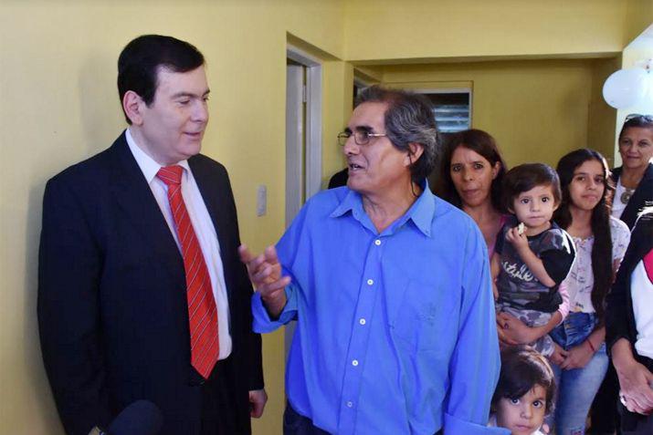 El primer mandatario encabezó la ceremonia de entrega de las viviendas