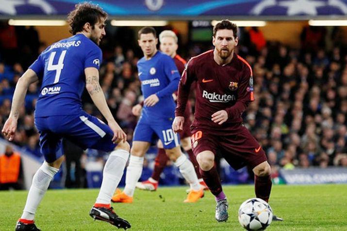 Messi le dio el empate al Barcelona ante el Chelsea
