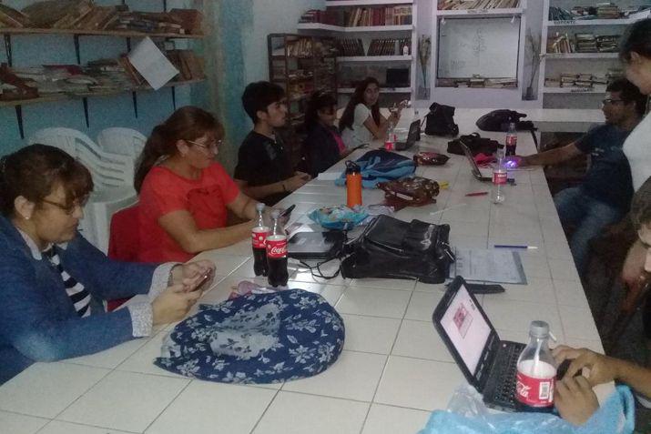 Cultura dictó un taller de herramientas de dibujo en PC