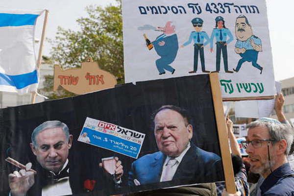 Piden la renuncia de Netanyahu por nuevos casos de corrupcioacuten
