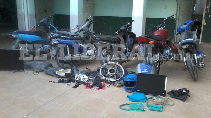 Antildeatuya- tres detenidos por robos de motos y arrebatos