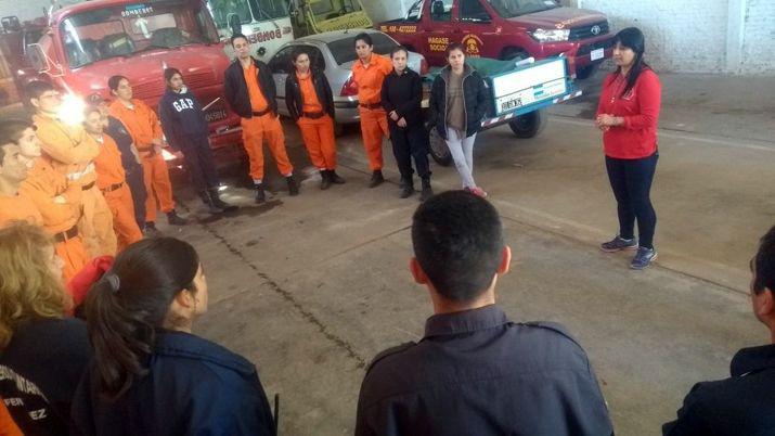 Comienza el ciclo lectivo de la Escuela de Bomberos Voluntarios