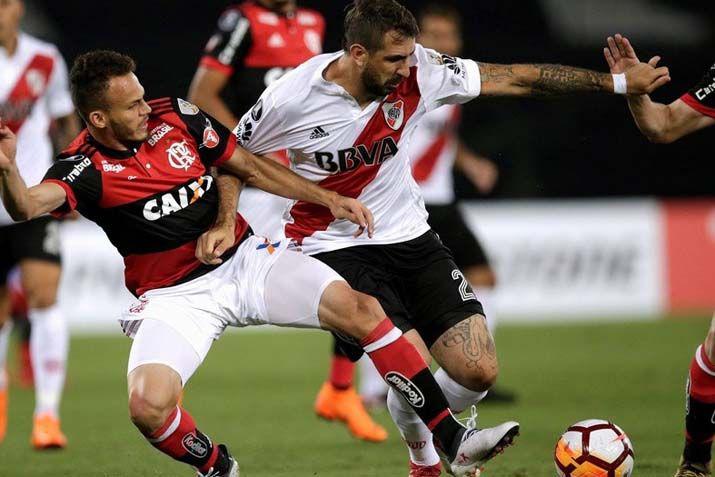 River empató con el Flamengo en Brasil