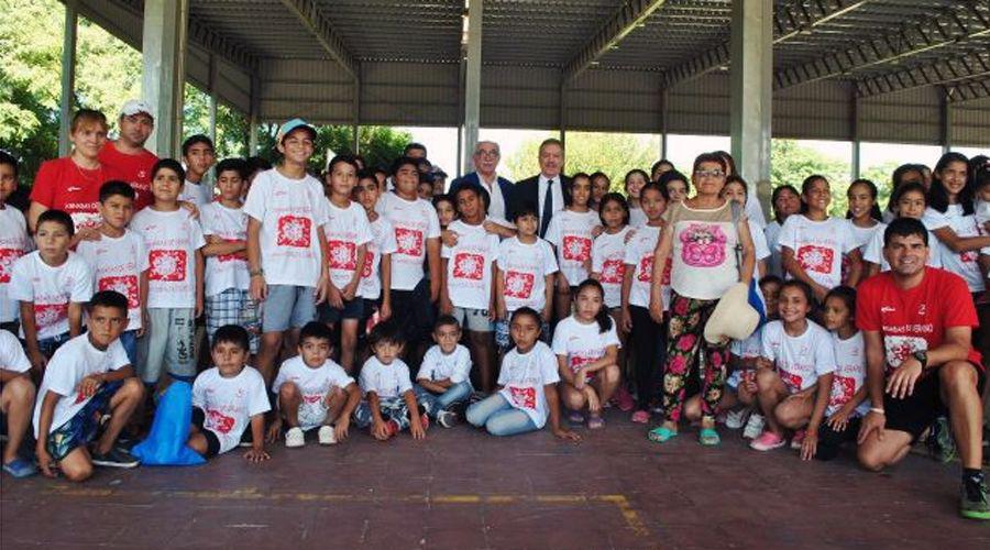 El Jefe de Gabinete visitoacute el Polideportivo Provincial
