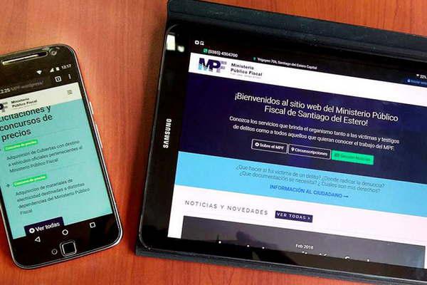 El Ministerio Puacuteblico Fiscal presenta oficialmente su web 