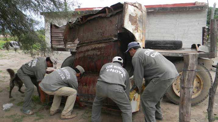 Modifican el horario de recoleccioacuten de residuos en Choya
