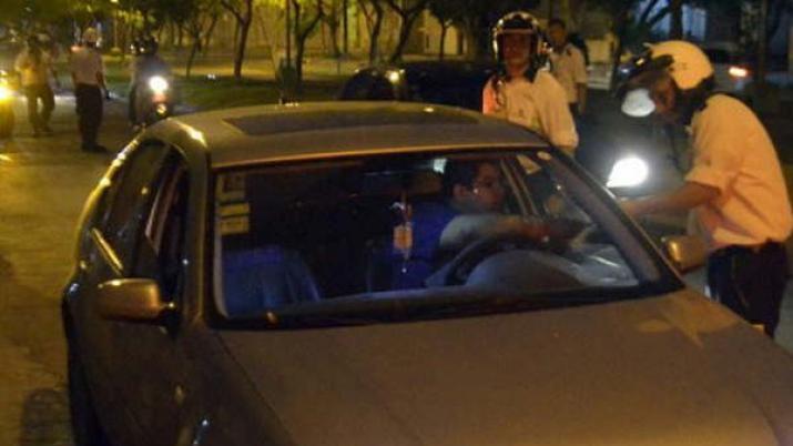 Retuvieron maacutes de 50 vehiacuteculos y detuvieron a 8 conductores alcoholizados