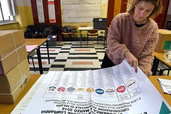 Maacutes de 45 millones de italianos votaraacuten hoy en un contexto  de incertidumbre y dudas 