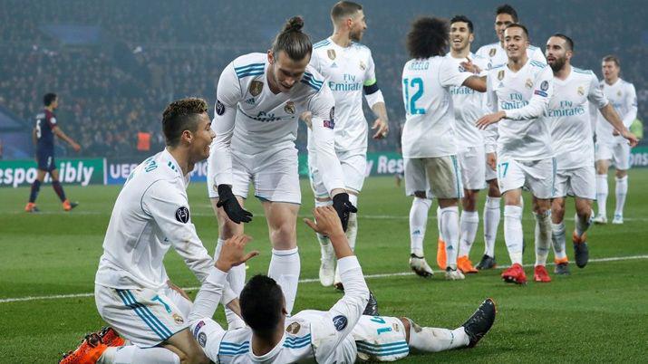 Real Madrid le ganoacute al PSG y selloacute su pase a cuartos