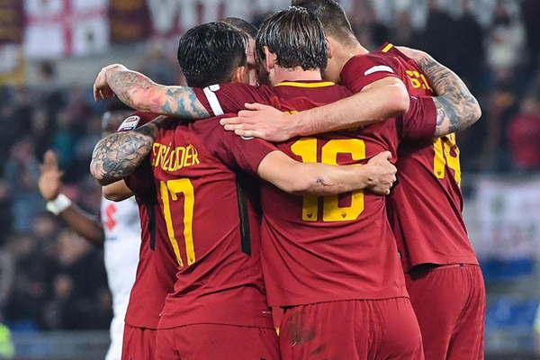 Roma goleoacute a Torino y  se afianza como tercero