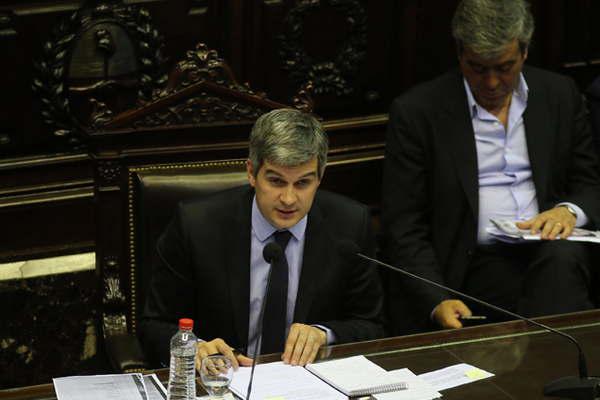 Marcos Pentildea brindaraacute su informe en la primera sesioacuten de Diputados