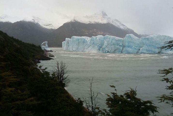 El puente de hielo cayó cuando el parque nacional se encontraba cerrado al pblico 