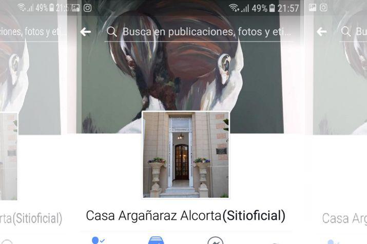 La obra Reconocerse portada de la Casa Argañaraz Alcorta