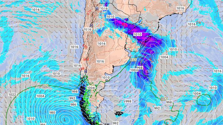 Fuertes tormentas afectariacutean al paiacutes en las proacuteximas 48 horas