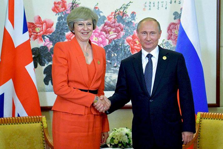 Las relaciones entre May y Putin en crisis
