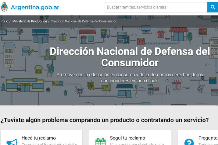 A través del sitio wwwconsumidorgobar los consumidores pueden iniciar su reclamo
