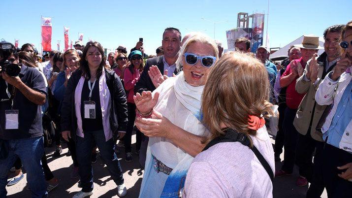Carrioacute reiteroacute que apoyaraacute la reeleccioacuten de Macri