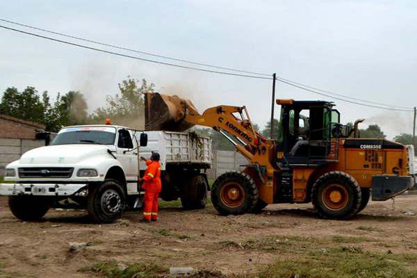 Encaran operativo de limpieza en barrios del sur