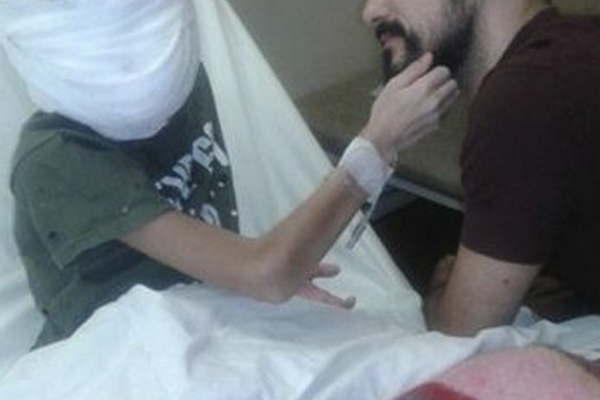 Sorprendioacute a Thiago un nene con caacutencer