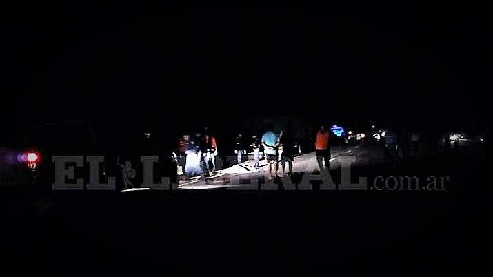 La víctima falleció en forma instantnea producto del impacto entre las motos