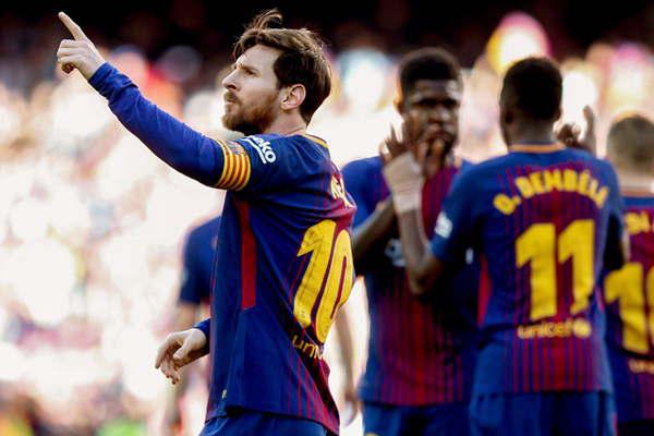 Gol de Messi para el Barcelona que se escapa