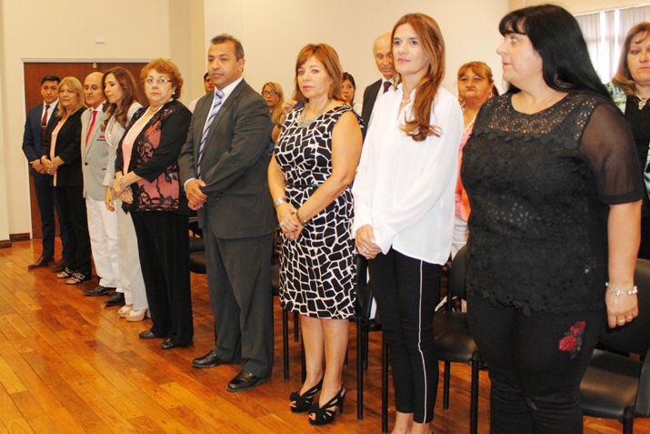 La ceremonia se llevó a cabo en el Salón de Usos M�ltiples Dra Carmen M Argibay del Palacio de Tribunales
