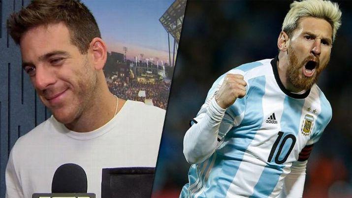 Del Potro- El mundo necesita ver a Messi con la Copa