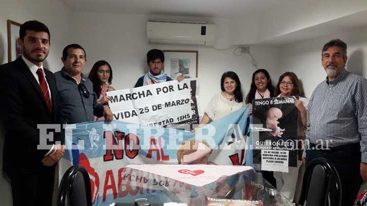 Convocan a santiaguentildeos a participar de la Marcha por la vida