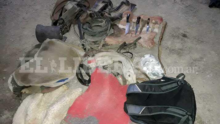 Cinco detenidos por abigeato en Antildeatuya