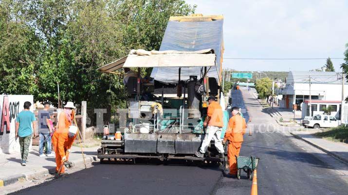La repavimentacion de la ruta 13 llegoacute a Ojo de Agua