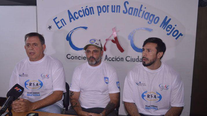 Realizarn encuentro solidario con la selección de Rugby Sordos Argentina