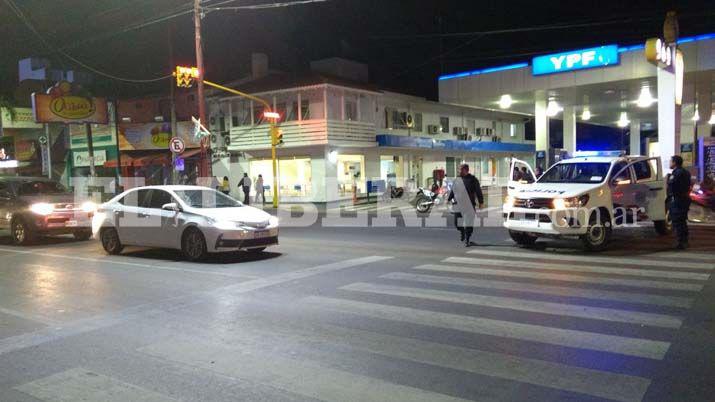 Evacuaron la estación de servicio